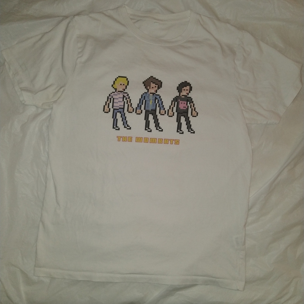 The Wombats Vintage Graphic T-Shirt Size M